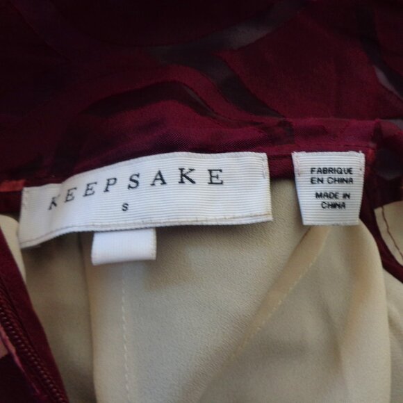 KEEPSAKE THE LABEL‎ Romantic Rebel Burnout Lace Skater Dress Size S - Picture 8 of 8